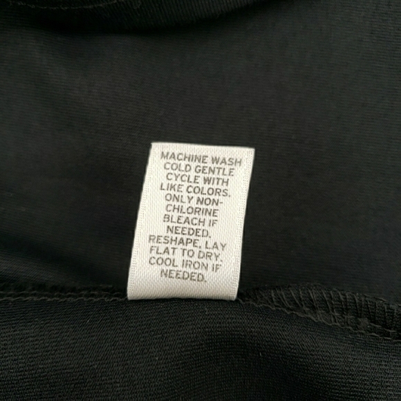 Leith Black Waist Cutout Mini Dress - Picture 8 of 8